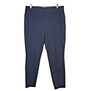 Talbots Womens‎ 18 Pull On Jeans Black Jegging Plus Size Stretch Skinny Leg